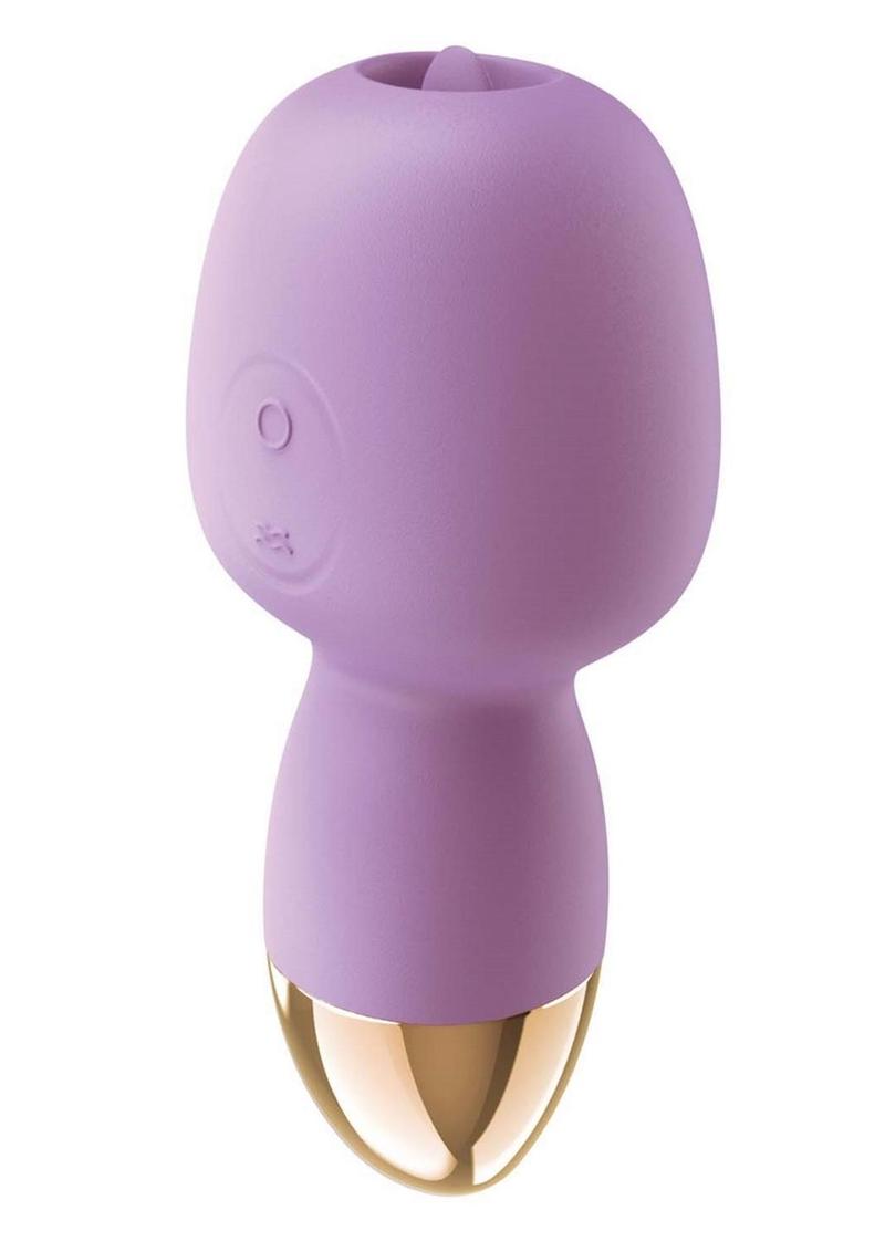 Clit - Tastic Intense Dual Massager Rechargeable Silicone Vibrator with Clitoral Stimulator - PhishStones Products