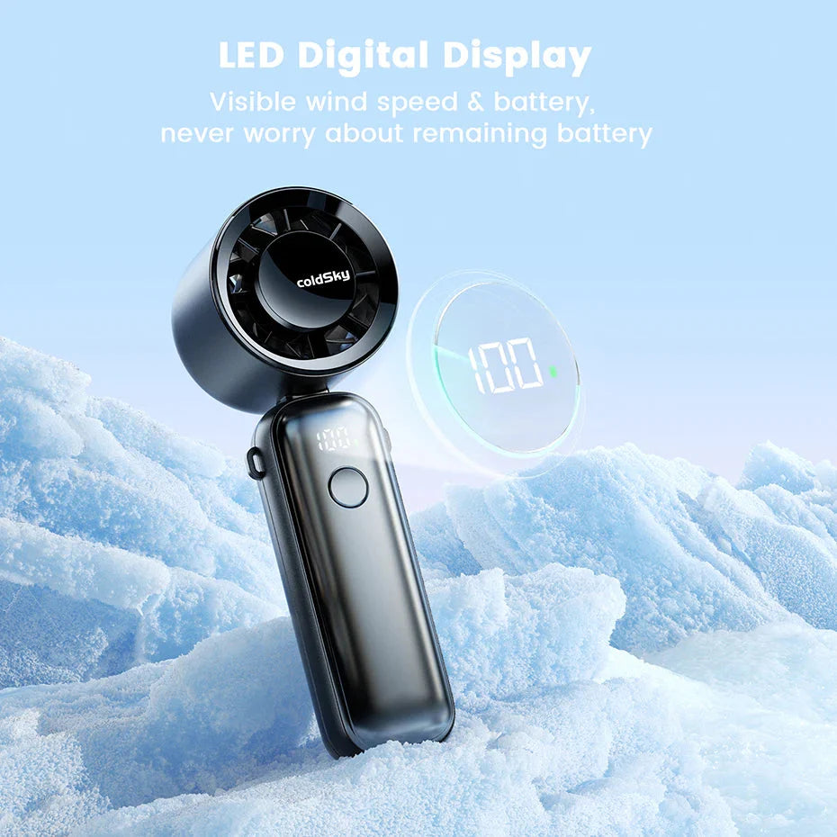 Dabfavshop Handheld Turbo Fan for Portable Cooling