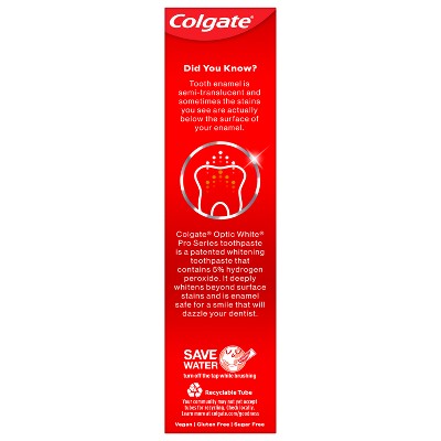 Colgate Pro Series Stain Prevention Hydrogen PeroxideToothpaste 3oz/2pk - Imperfect Box - PhishStones Products