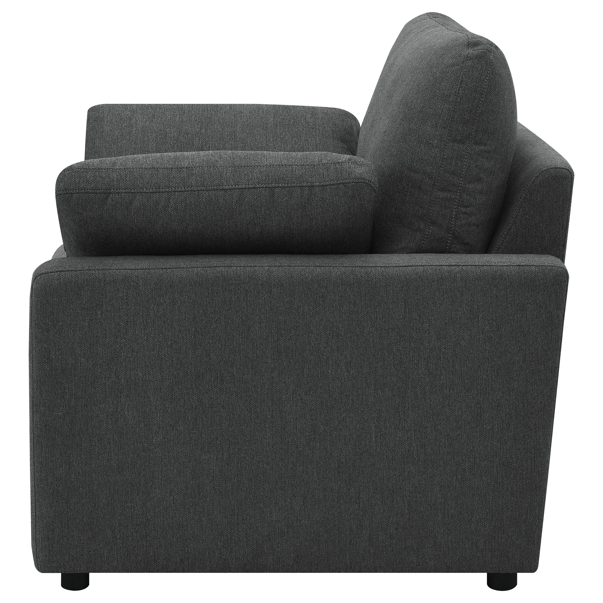 Collins Upholstered Power Recliner Chair Dark Grey - PhishStones Products