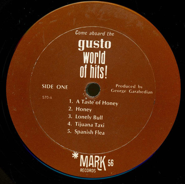 Come Aboard The Gusto World Of Hits! | Mint (M) Mint (M) - PhishStones Products