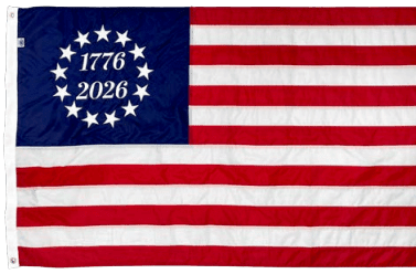 Commemorative Betsy Ross 250 Flag - PhishStones Products