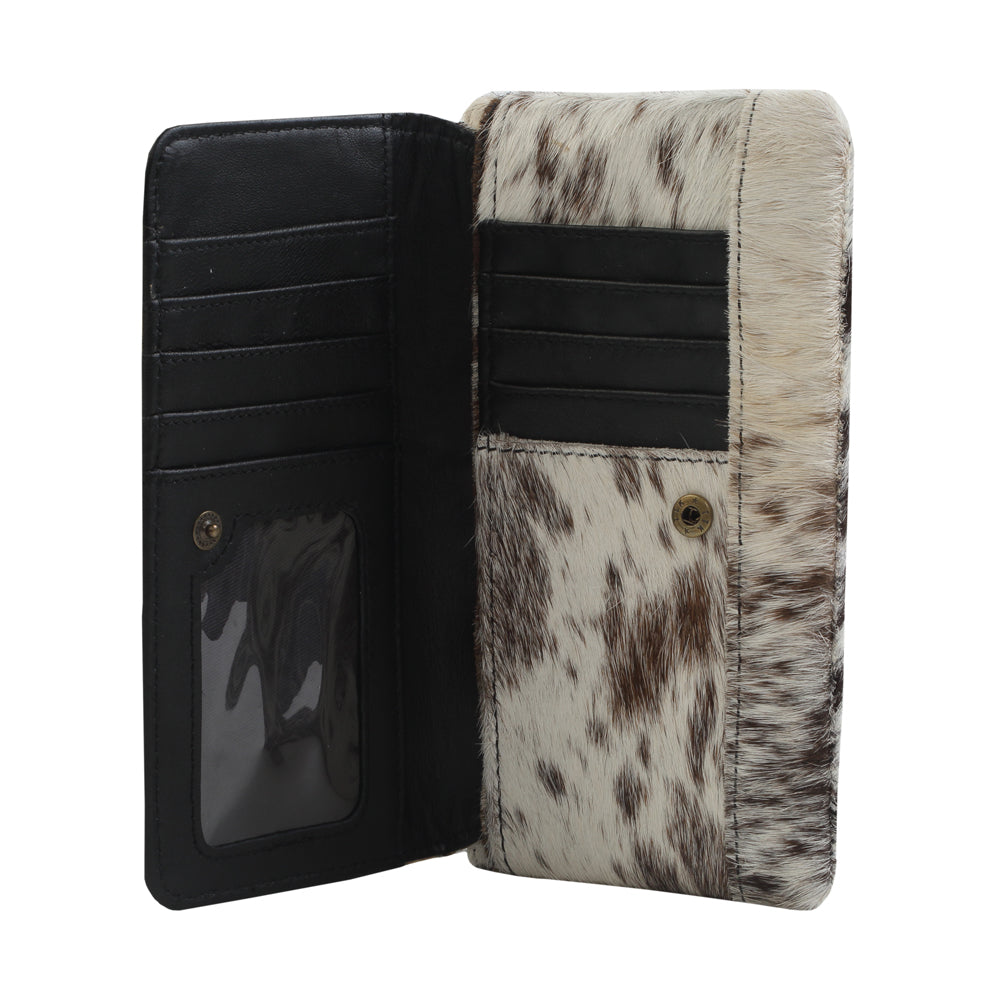 COOKIE CRUNCH LEATHER AND HAIRON WALLET - PhishStones Products