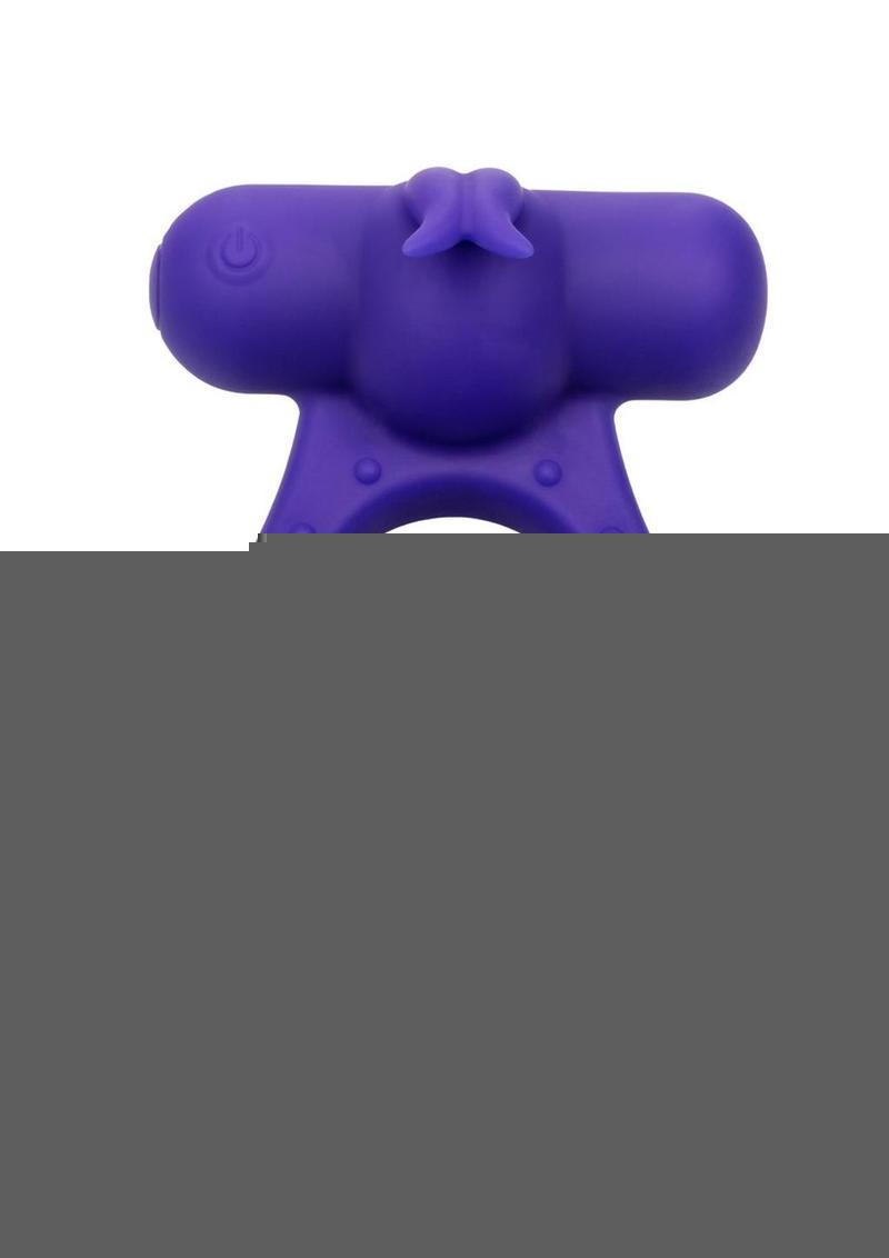 Couple's Enhancers Silicone Rechargeable Triple Orgasm Enhancer