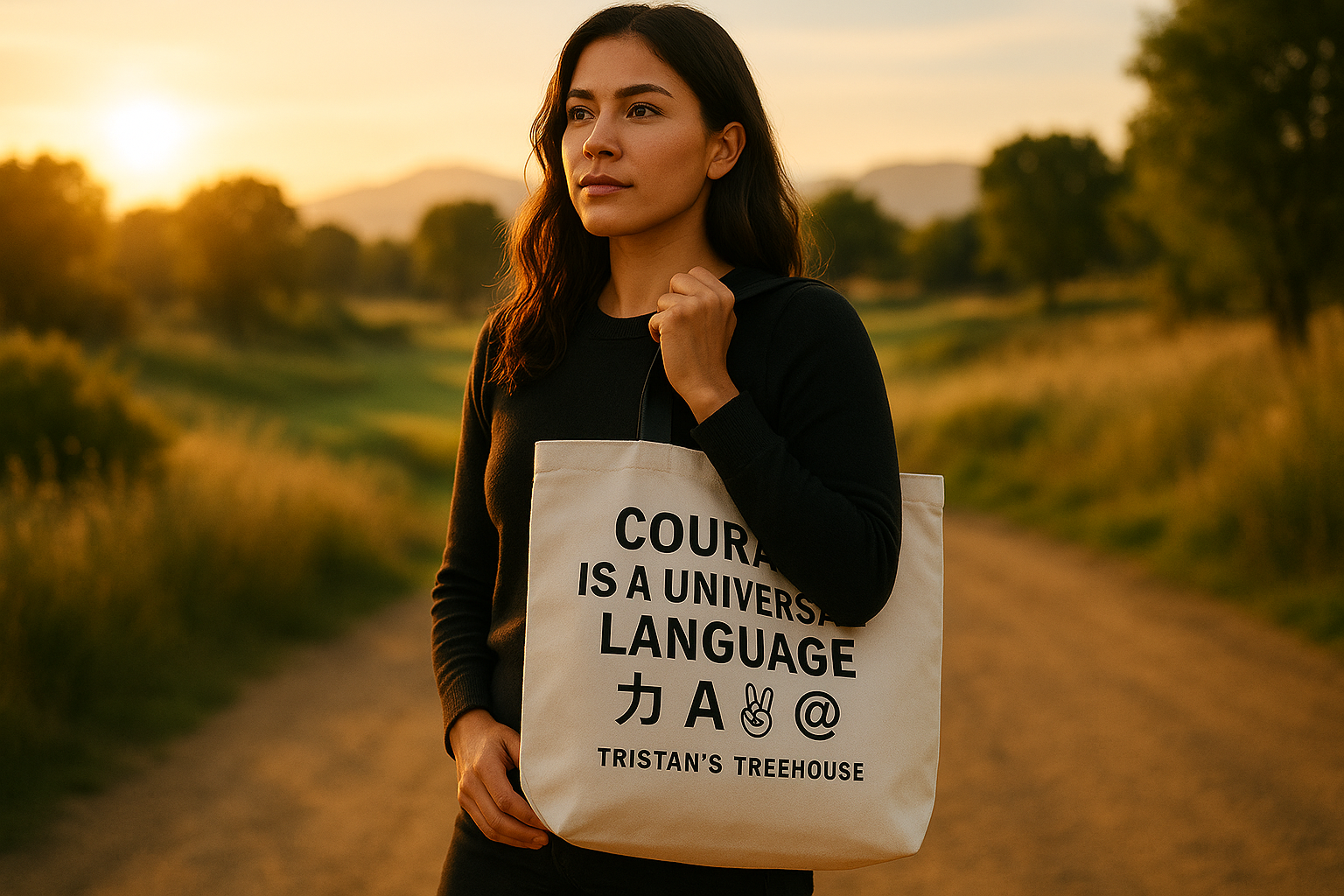 Courage is a Universal Language – Tote Bag - ULP Collection