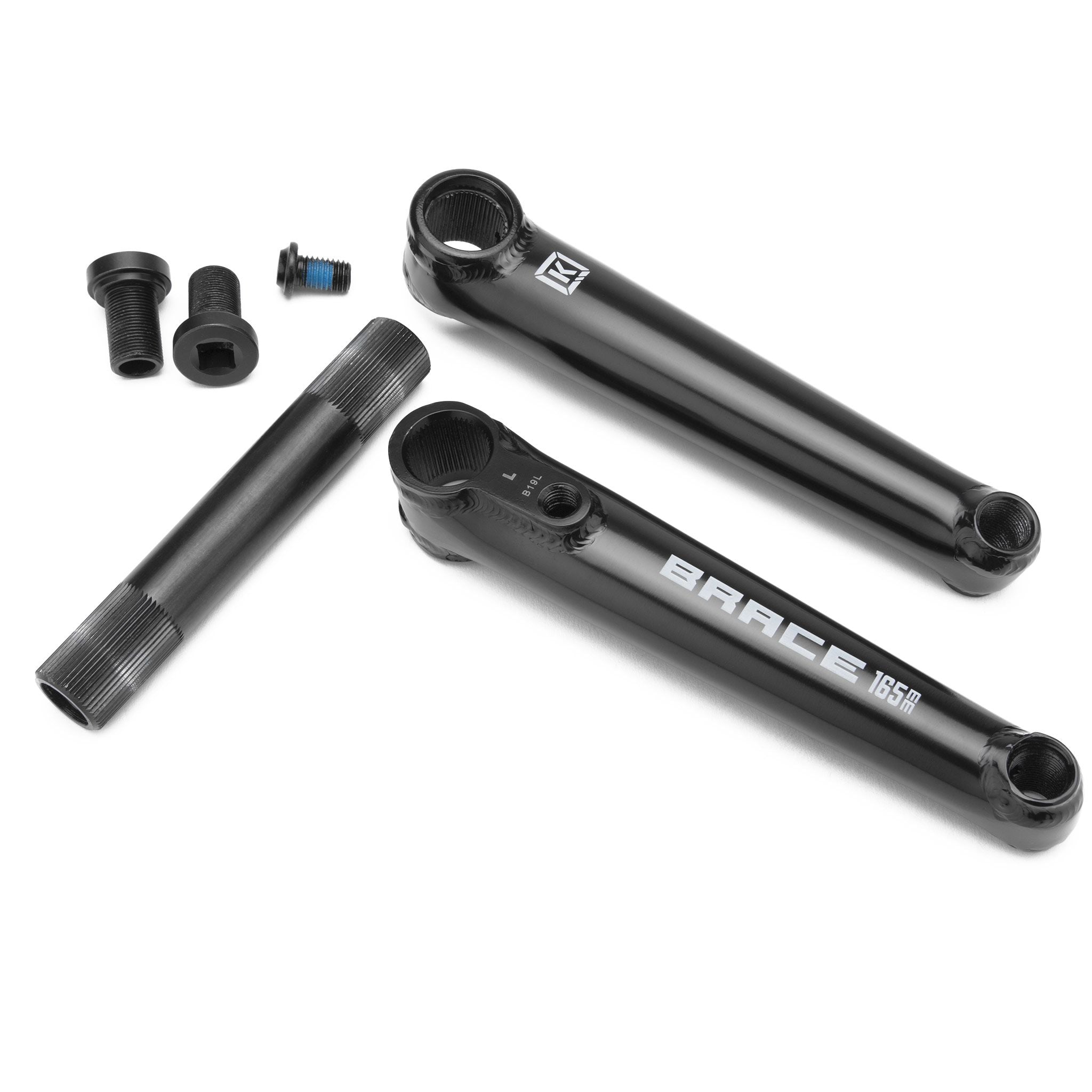 Kink BMX Brace Cranks 165mm - Black