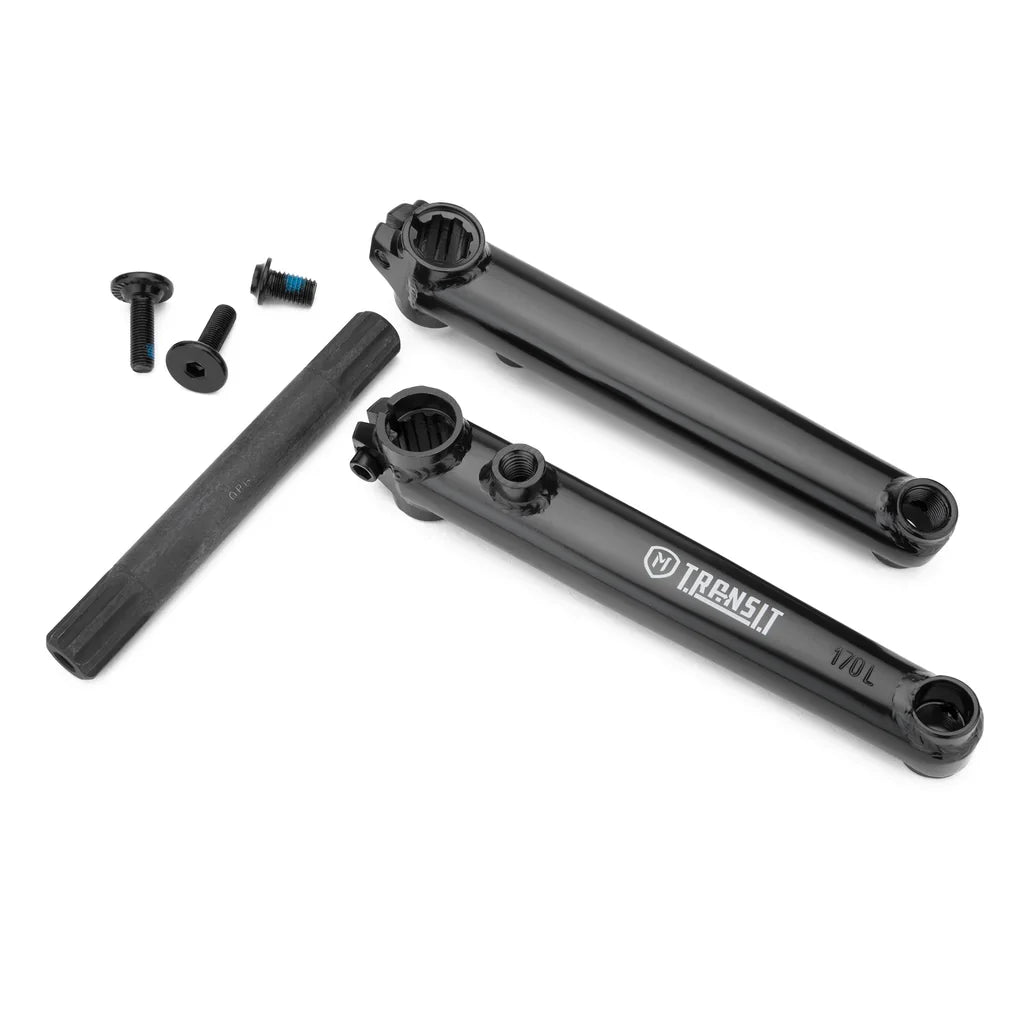 Mission BMX Transit V2 Cranks 170mm - Black