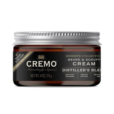 Cremo Distiller's Blend (Reserve Collection) Beard & Scruff Cream 4oz - New - PhishStones Products
