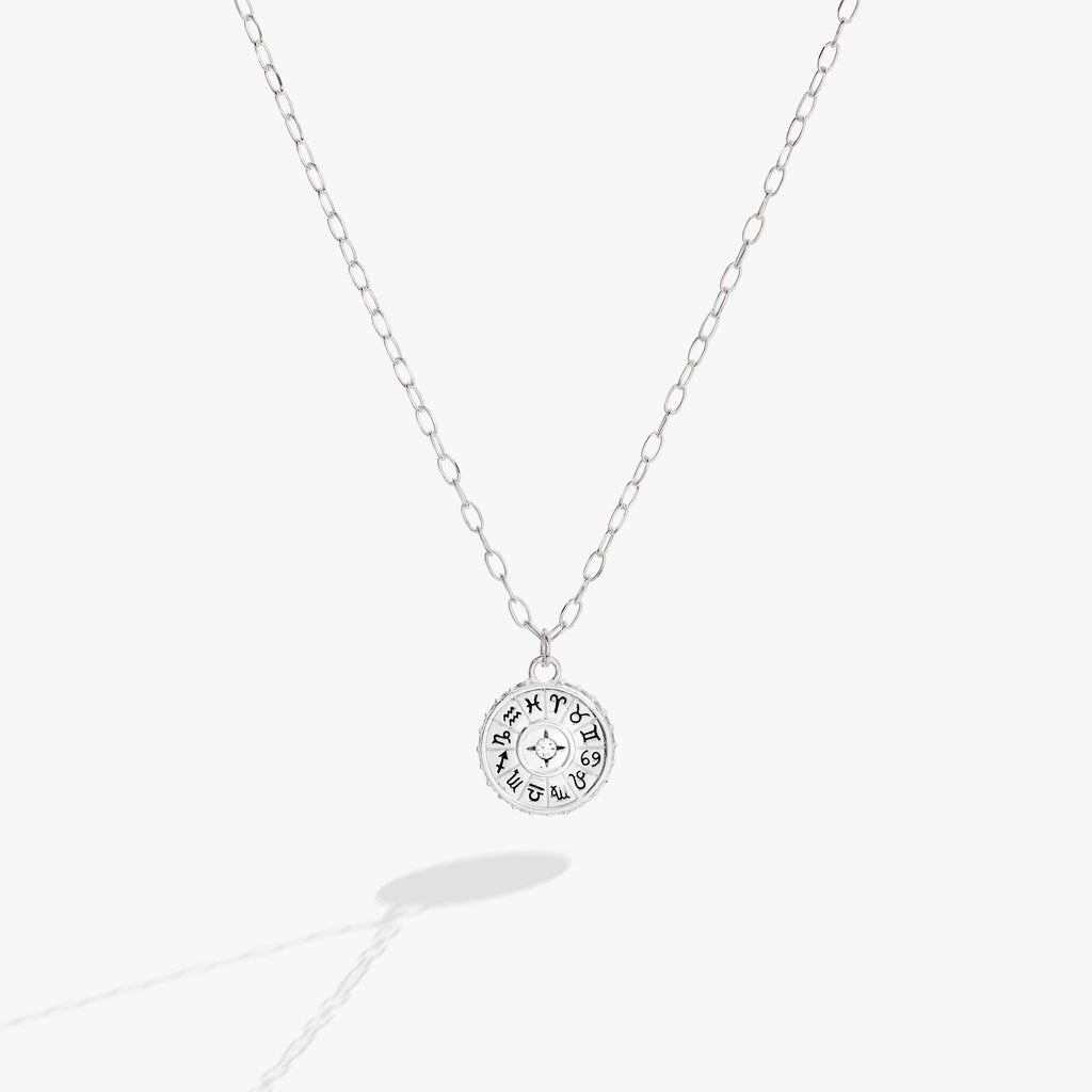 Virgo Zodiac Precious Necklace