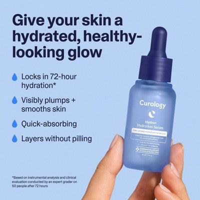 Curology Hydro+ Hydration Serum 1 fl oz - Imperfect Box - PhishStones Products