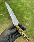 Custom Handmade Flexible Damascus Steel Fillet knife - PhishStones Products