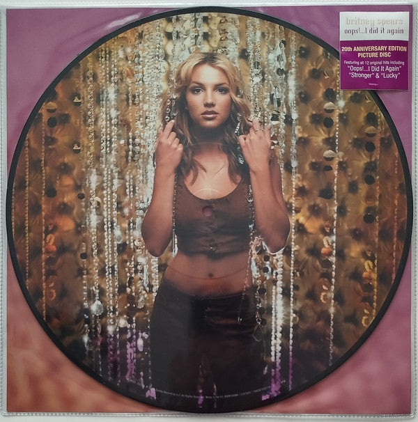 Britney Spears - Baby One More Time (Picture Disc/140G/Dl Code) & Oops!... I Did It Again (20Th Anniversary Edition Picture LP Vinyl) & In The Zone & Circus (Red LP Vinyl/Import) & Femme Fatale (Light Grey Marbled LP Vinyl/Import) & Greatest Hits: My