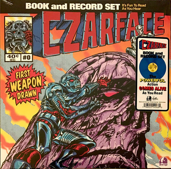 First Weapon Drawn (Sky Blue LP Vinyl) & Czar Noir (Red/White LP Vinyl) & Czarface Meets Metal Face & Czarface Meets Ghostface