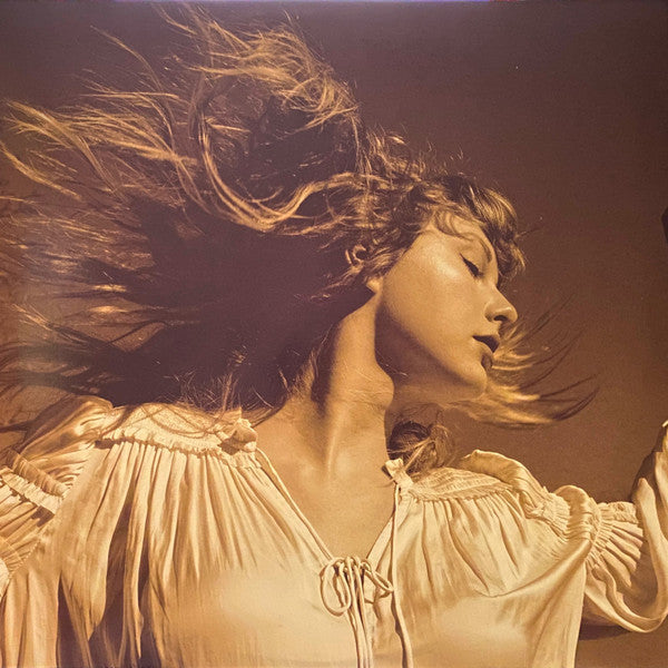 Taylor Swift - Evermore (Translucent Green Vinyl/2LP) & Fearless (Taylor's Version) (Gold Vinyl/3LP) & Lover