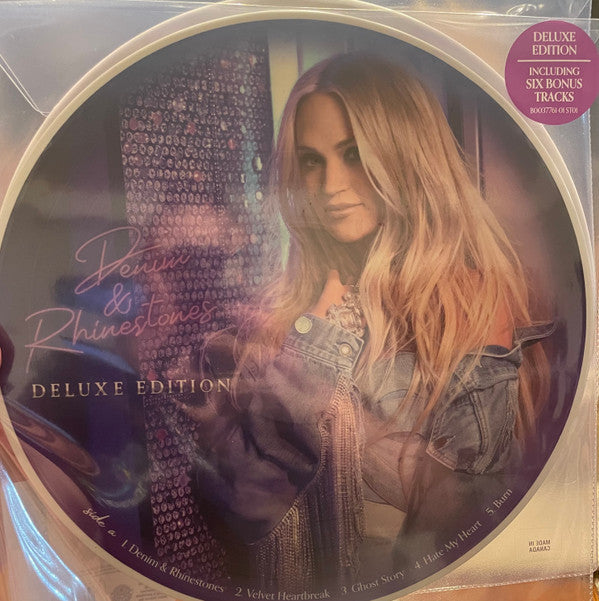 Carrie Underwood - My Savior (White Vinyl/2LP) & My Gift (Special Edition) (Crystal Clear Vinyl/2LP) & Denim & Rhinestones (Deluxe Edition/Picture Disc/2LP)