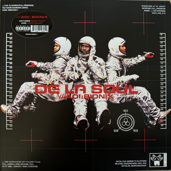 3 Feet High & Rising (2LP/Yellow Vinyl) & Art Official Intelligence: Mosaic Thump (Remaster) & Aoi: Bionix (Remaster/2LP)