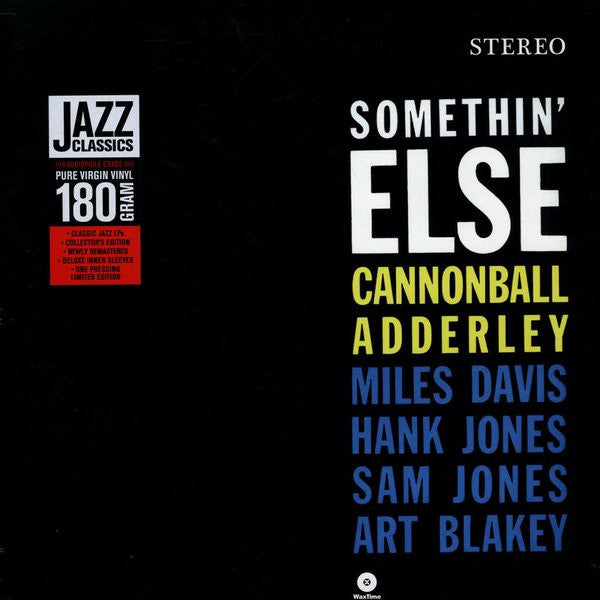 Somethin Else & Somethin Else (Blue LP Vinyl)