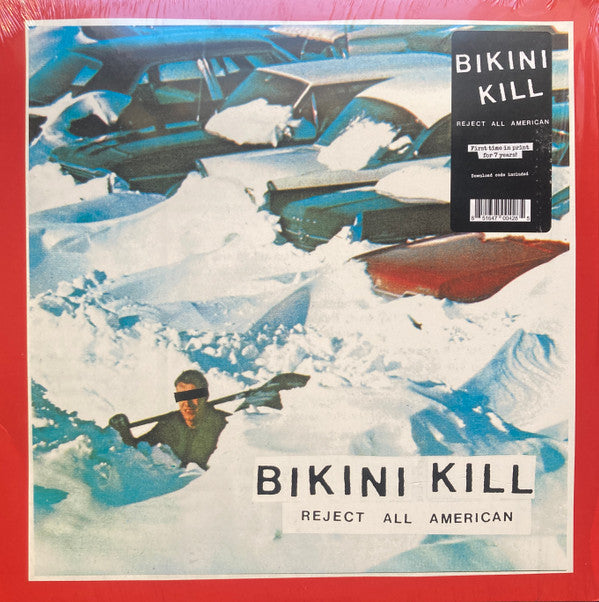 Bikini Kill - Yeah Yeah Yeah Yeah Ep & Singles (Dl Code) & Reject All American (Dl Code) & Pussy Whipped (Dl Code) - LP Vinyl Bundle