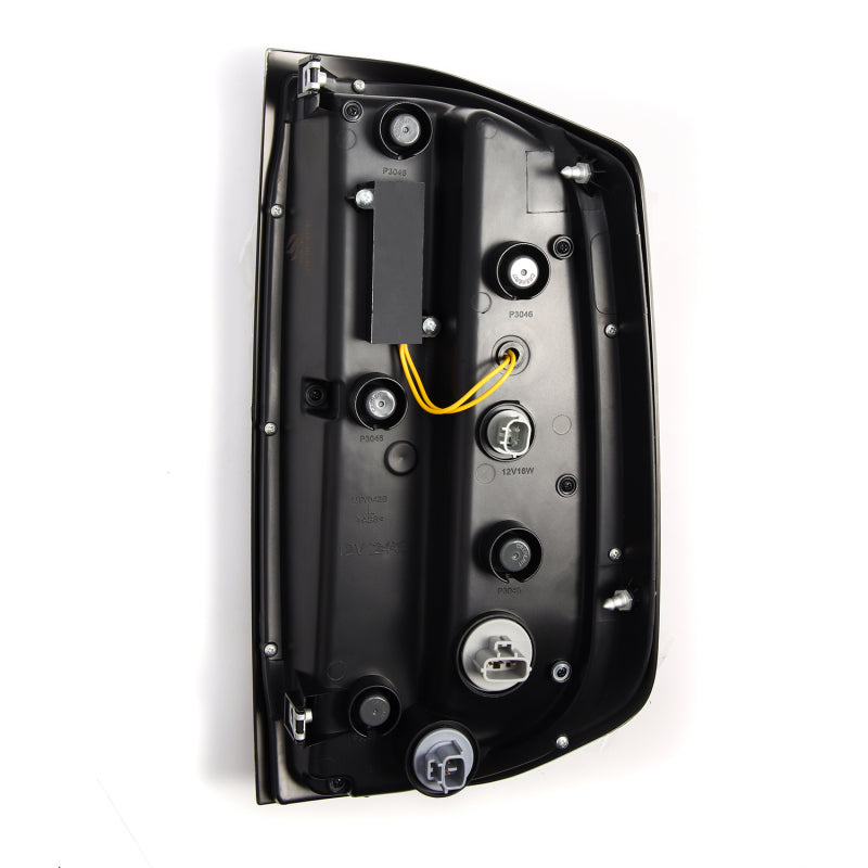 AlphaRex 14-21 Toyota Tundra LUXX LED Taillights Alpha Blk w/Activ Light/Seq Signal 672030 *Discontinued