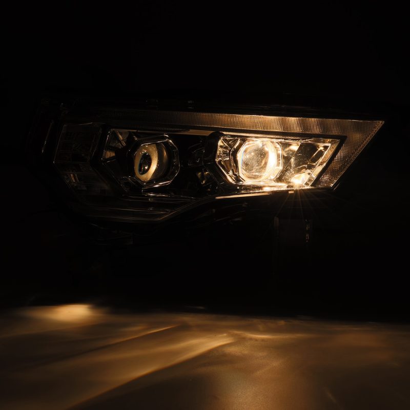 AlphaRex 14-20 Toyota 4Runner PRO-Series LED Proj Headlights Alpha-Black w/Sequential Signal/DRL 880850 *Discontinued