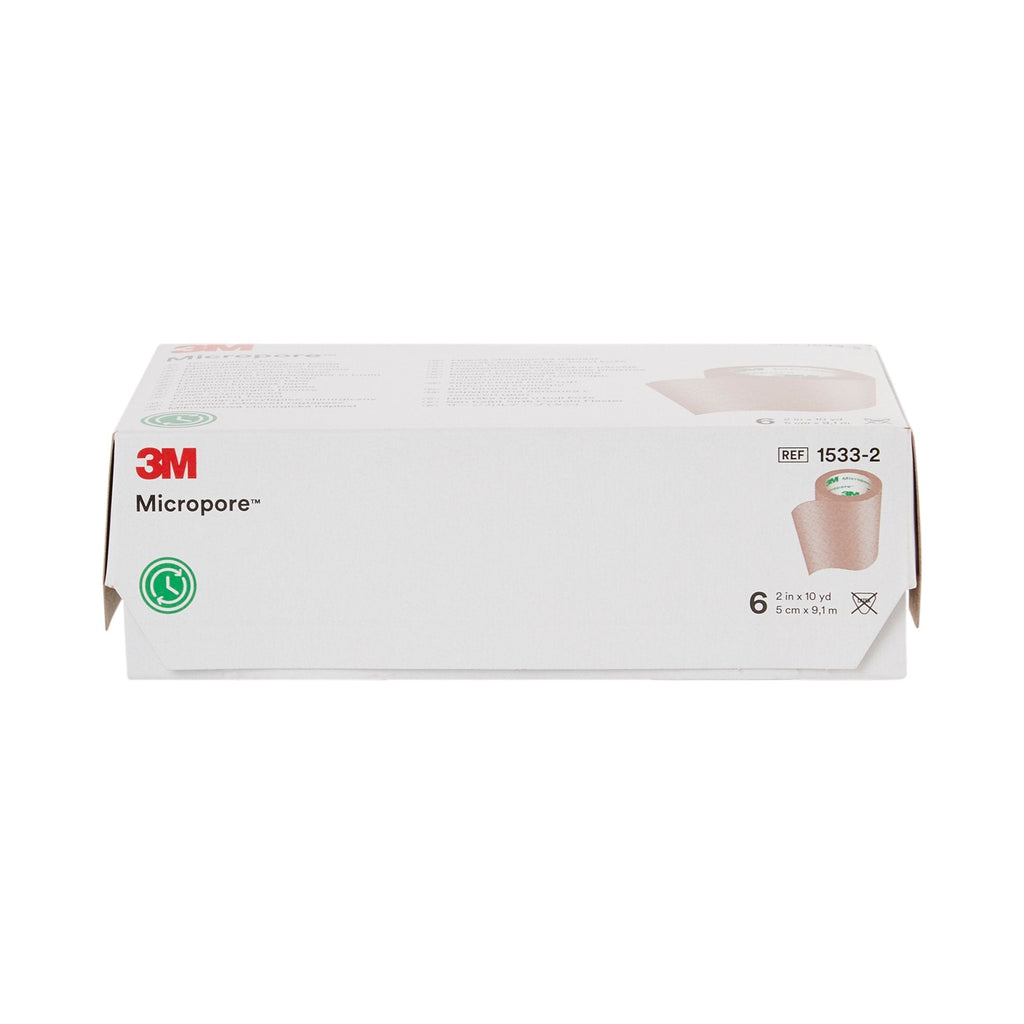 3M™ Micropore™ Paper Medical Tape, 2 Inch x 10 Yard, Tan 1533-2