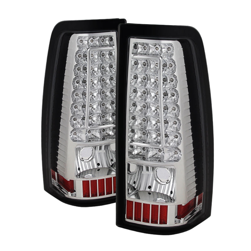 SPYDER Xtune Chevy Silverado 1500/2500/3500 99-02 Version 2 LED Tail Lights Chrome ALT-ON-CS99-G2-LED-C 5081230