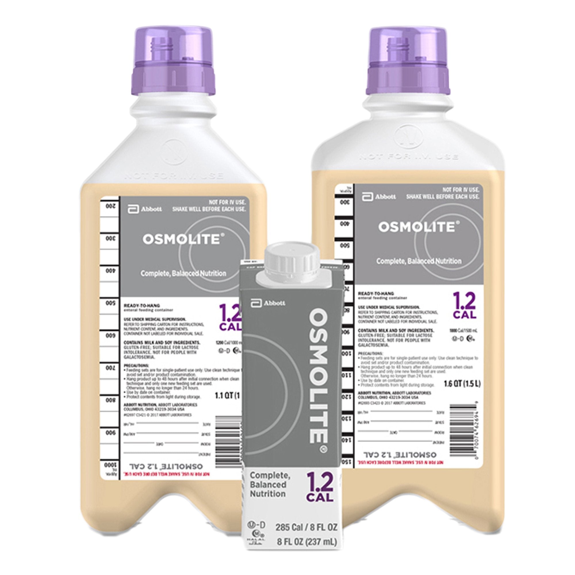 Osmolite® 1.2 Cal Tube Feeding Formula, 33.8-ounce bottle 62697