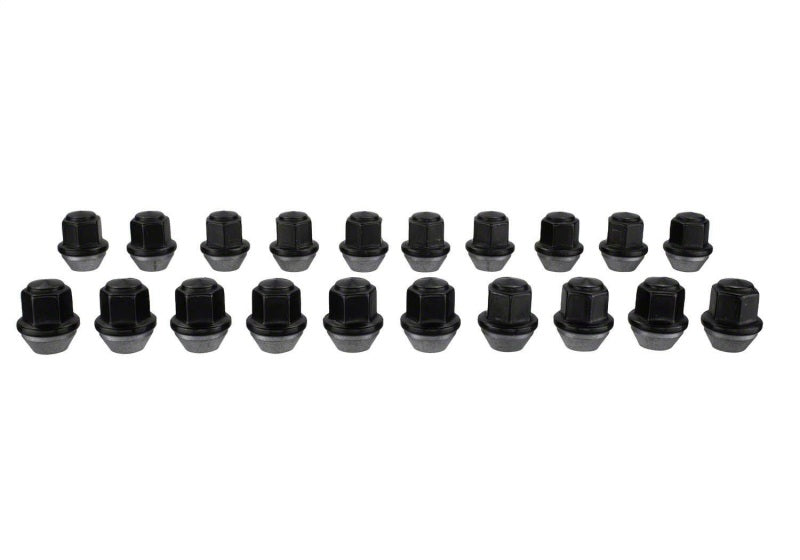 Ford Racing M12 x 1.5 Black Lug Nut - Set of 20 M-1012K-BSB