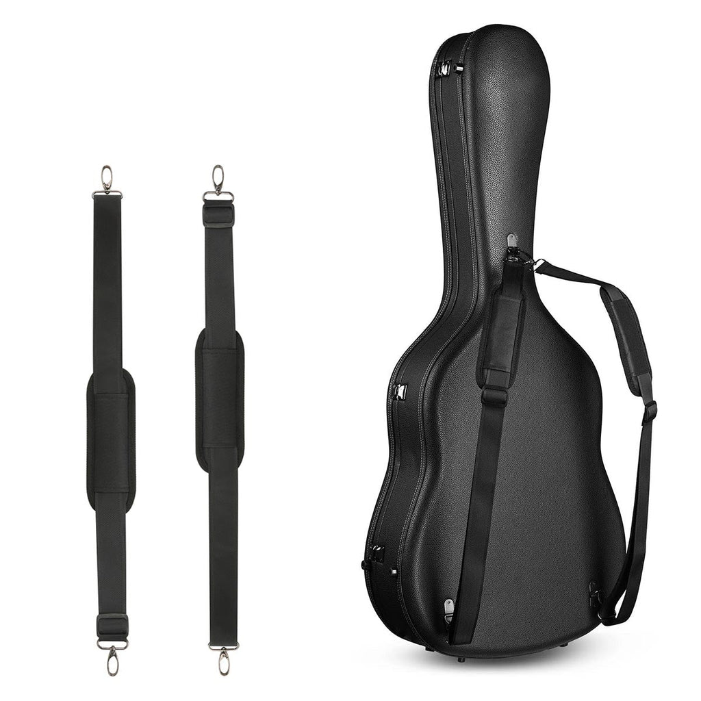 Yescom 40"-41" Hard Shell Acoustic Guitar Case for Air Travel