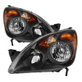 SPYDER xTune Honda CRV (UK Built Models Only) 2005-2006 OEM Style Headlights - Black HD-JH-HCRV05-UK-BK 9035319
