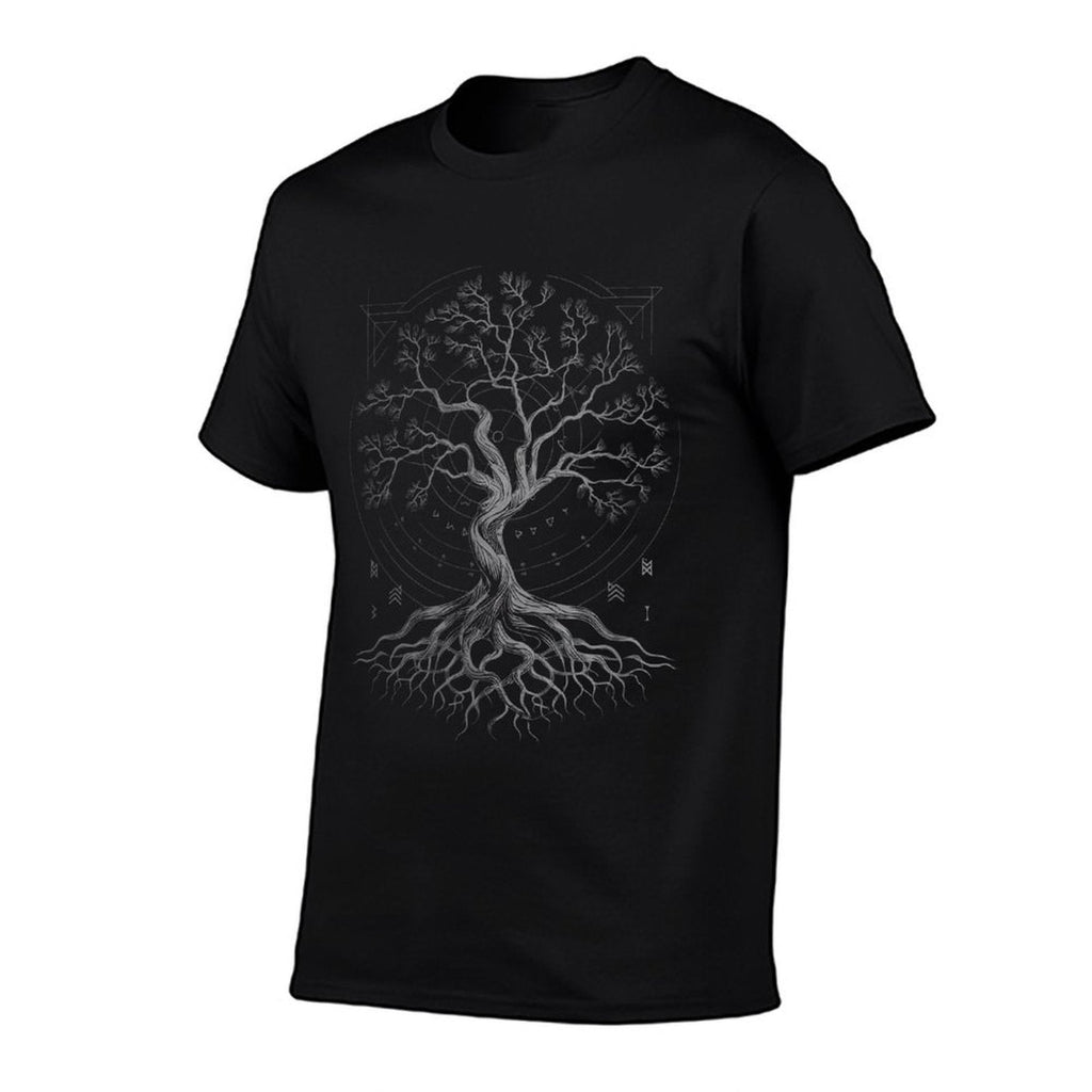 Tree Life Yggdrasil Viking Mythology  Slim-fit Cut T-Shirt