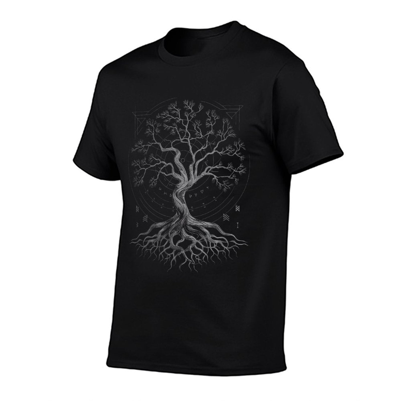 Tree Life Yggdrasil Viking Mythology  Slim-fit Cut T-Shirt
