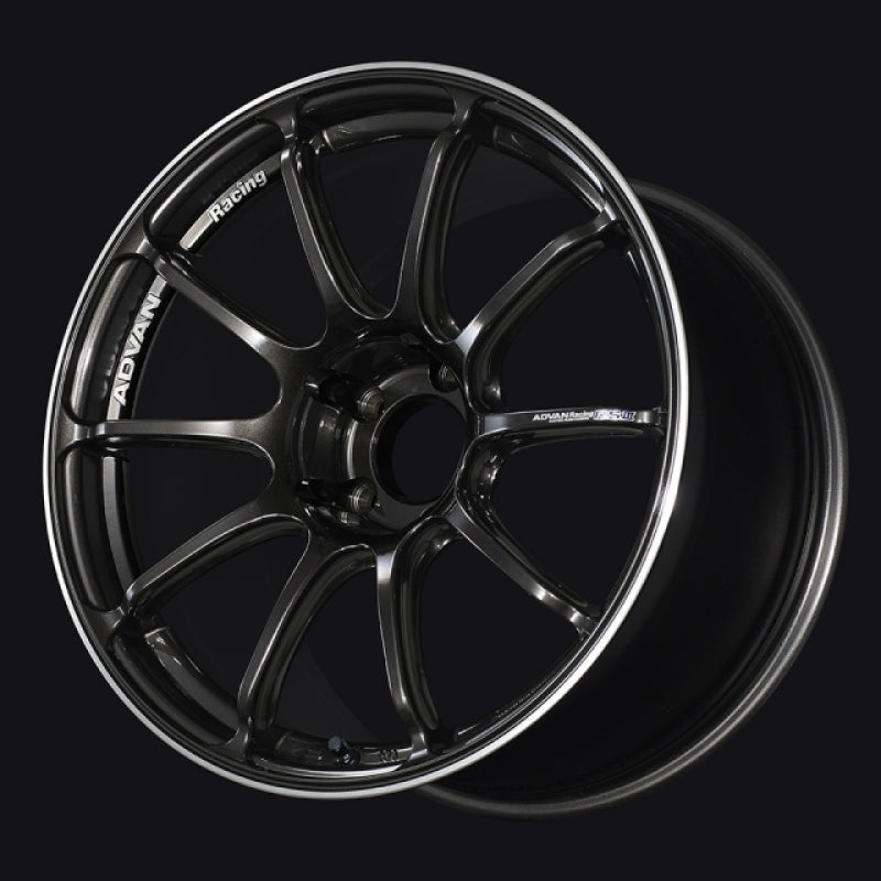 Advan RSIII 18x9.5 +45 5-114.3 Black Gun Metallic & Ring Wheel YA38J45EBGR