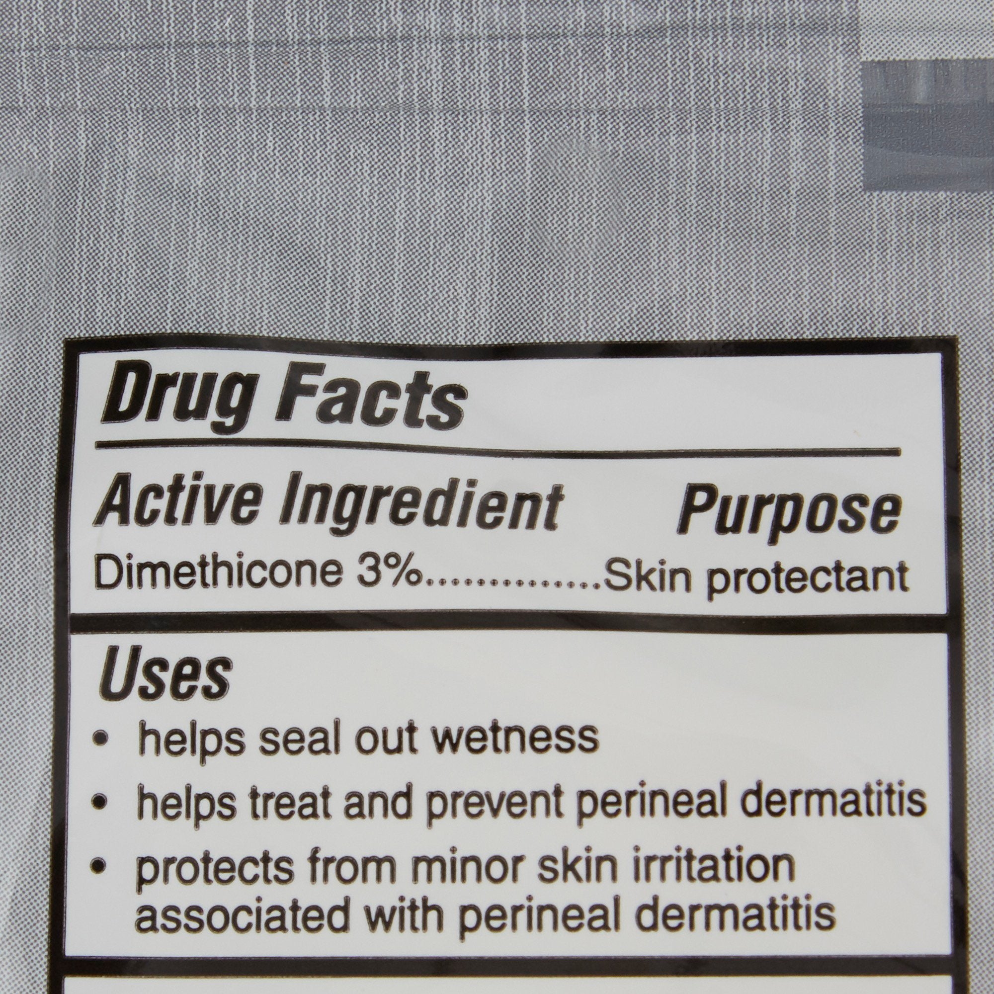 Comfort Shield® Incontinent Care Wipe, 3 per Pack 7502