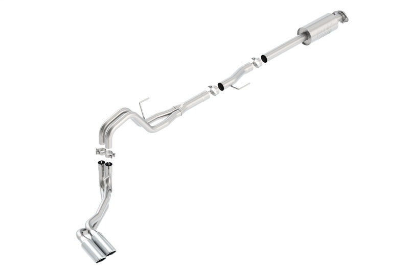 Borla 15-16 Ford F-150 3.5L EcoBoost Ext. Cab Std. Bed Catback Exhaust ATAK Truck Side Exit 140619