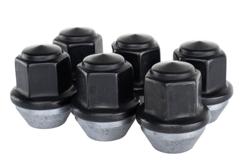 Ford Racing M12 x 1.5 Black Lug Nut - Set of 6 M-1012-BR