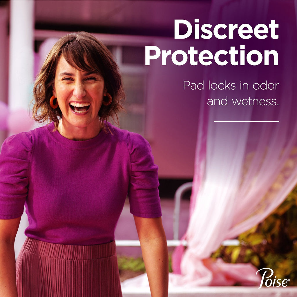Poise® Bladder Control Pads for Women, Heavy Absorbency, 15.9-Inch Length 33593