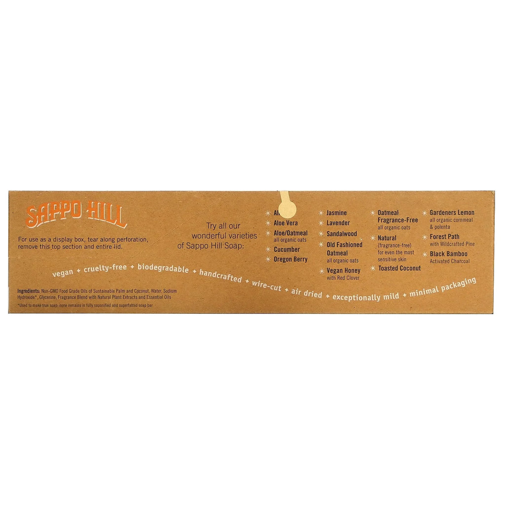 Sappo Hill Almond Glycerine Soap - 3.5 Oz - 12-Pack