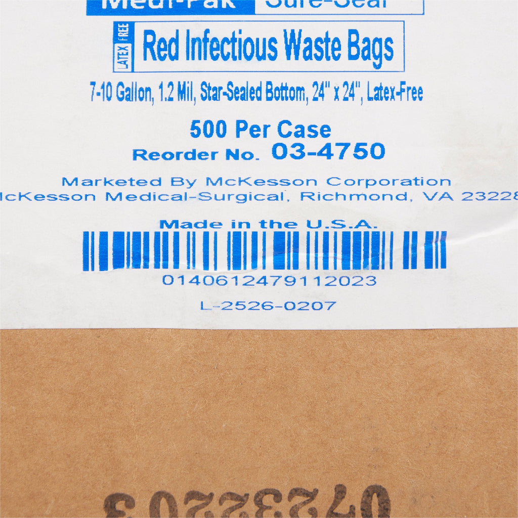 Medi-Pak™ SURE-SEAL™ Infectious Waste Bag 03-4750