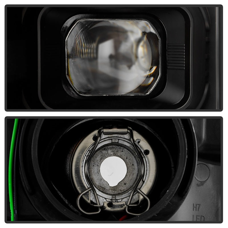 SPYDER Signature 20-21 Ford F150(Halogen Model) Proj. Headlights - Black(PRO-YD-FF15021HALSI-SEQ-BK) 5088710