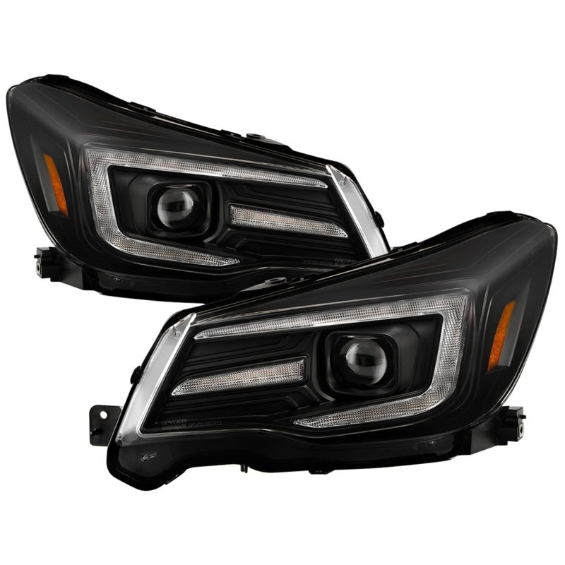 SPYDER Signature Subaru Forester 14-16 Halogen Model Only Headlights (PRO-YD-SUFO14SI-BK) 5088444