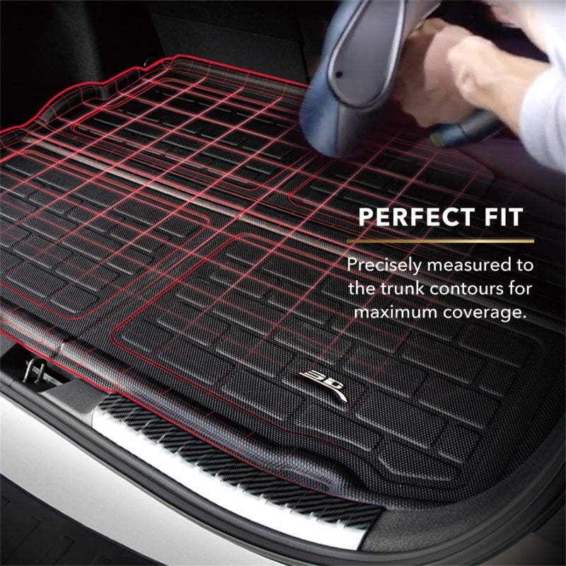 3D MAXpider 2014-2018 Mazda Mazda3 Kagu Cargo Liner - Black M1MZ0471309