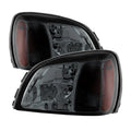 SPYDER Xtune Cadillac Deville 2000-2005 Crystal Headlights Smoke HD-JH-CADDEV00-AM-SM 9027918