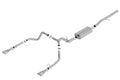Borla 19 Chevrolet Silverado/GMC Sierra 1500 6.2L SS Touring Catback Exhaust - Square Chrome Tips 140782