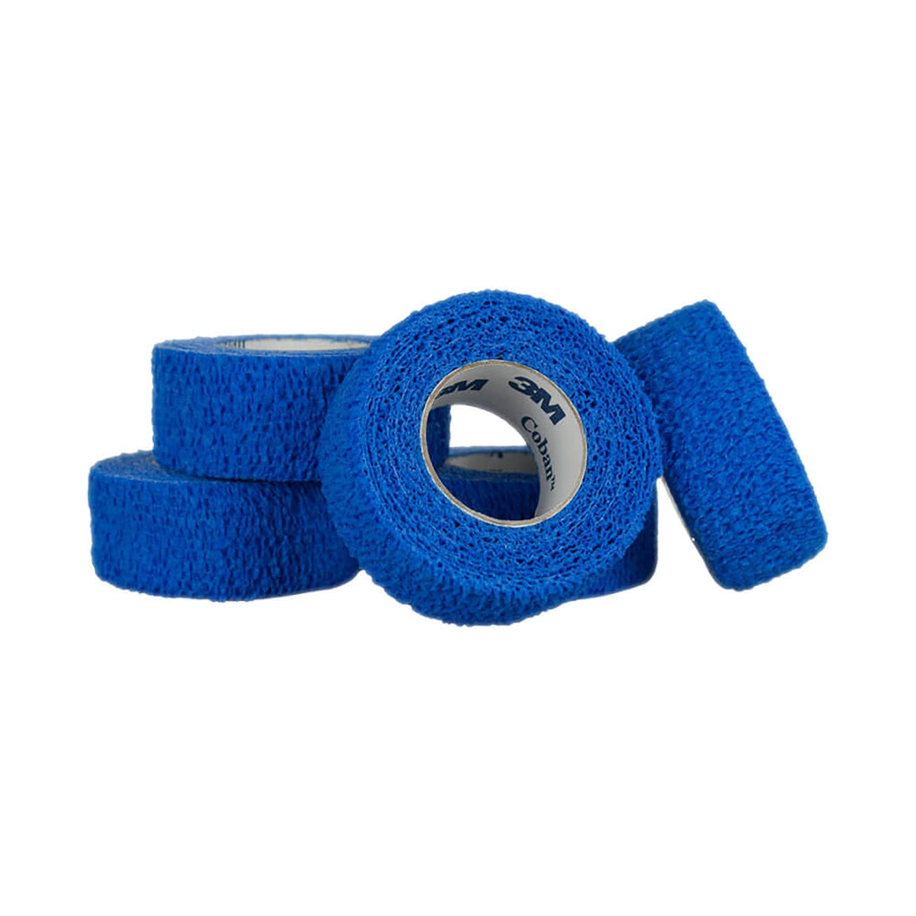 3M™ Coban™ Self-adherent Closure Cohesive Bandage, 2 Inch x 5 Yard, Blue 1582B