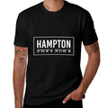 HAMPTON VA VIRGINIA Funny City Coordinates Home Roots Gift  Heathered Texture T-Shirt