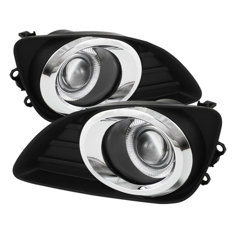 SPYDER Toyota Camry 10-11 Halo Projector Fog Lights w/Switch Clear FL-P-TCAM2010-HL 5038708