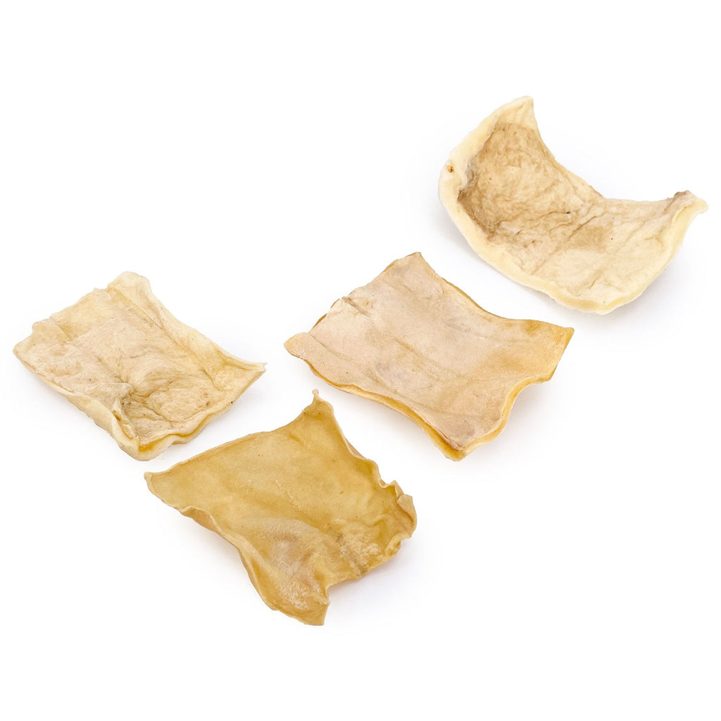 ValueBull USA Beef Rawhide Chips for Dogs, 50 Count