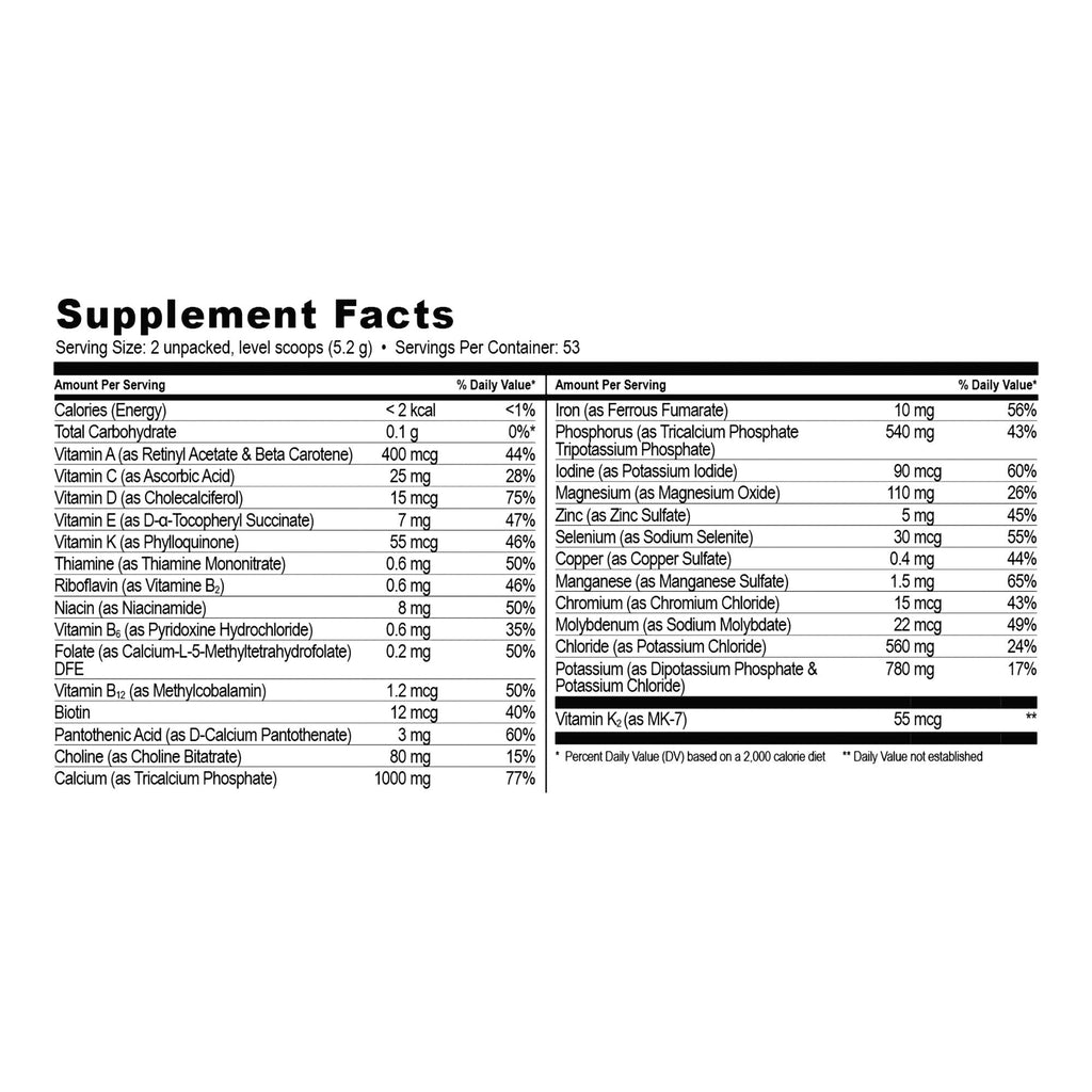NanoVM® Dietary Supplement for 4 – 8 Years, 275-gram Jar 1148