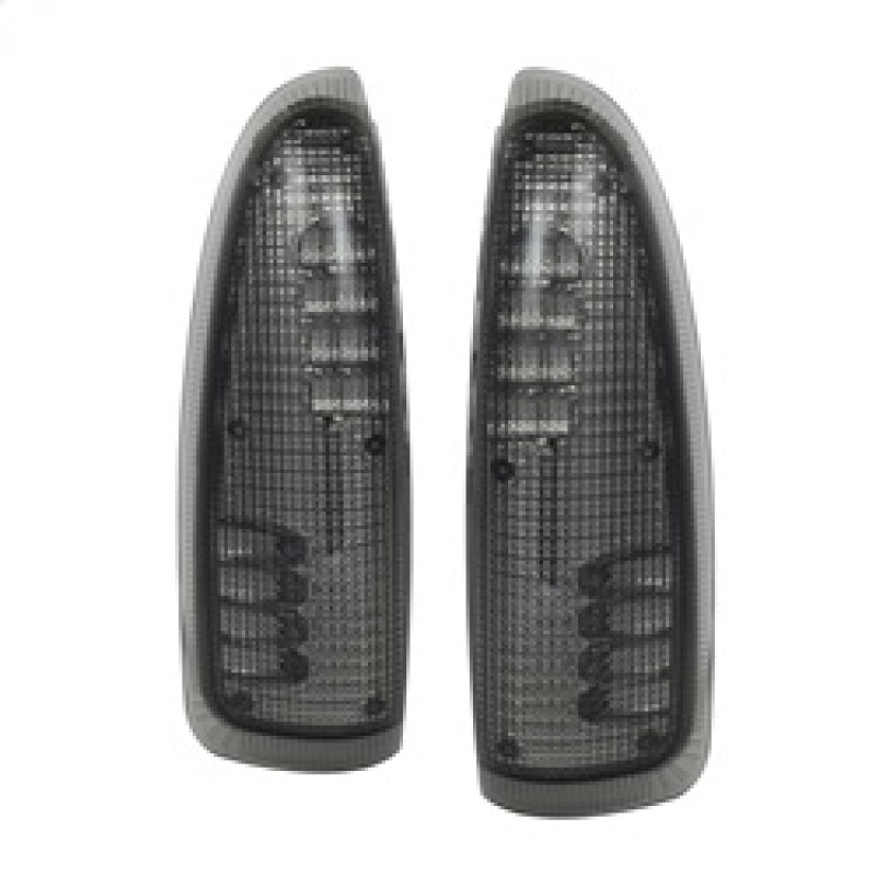 SPYDER xTune Ford Superduty F250-F650 03-07 Amber LED Mirror Signal Lens - Smoke ACC-LED-FDSD99-MR-SM 9924729